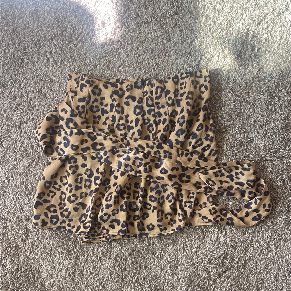 Leopard Print Women's Shorts